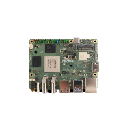 Radxa Rock 5B Plus single board computer with RK3588 processor 8GB RAM and 64GB eMMC