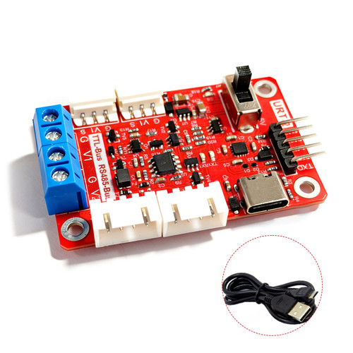 FE-URT-1 - RS485 Servo Bus Programmer, USB to TTL Serial Signal Converter