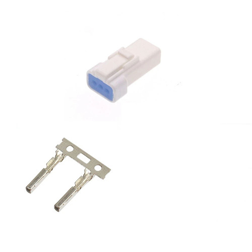 3 Pin Female Or Male JWPF Waterproof IPX7 Automotive Connectors