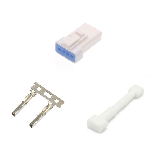 Four pin JWPF waterproof automotive connector male and female IPX7 rated