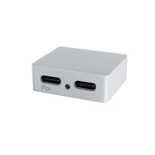 USB Type-C power and signal splitter with independent 5V DC power supply support