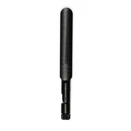 2.4G 5dBi WiFi flat rubber duck antenna with SMA male movable connector 160mm
