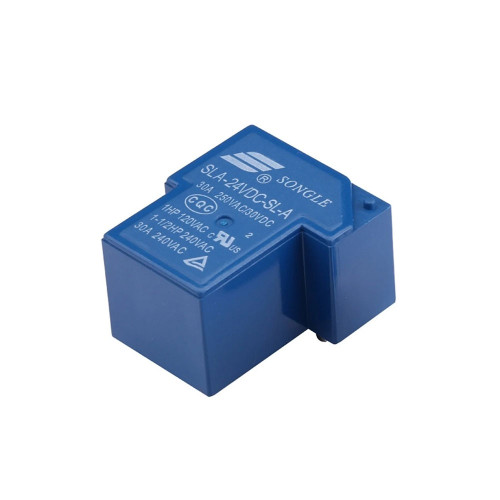 SLA 24V 30A SPST high power relay through hole 27.6x32mm PCB mount heavy duty industrial relay for high current applications