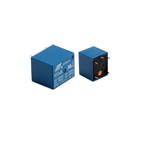 SRD 3V 15A SPDT high power relay through hole 19.2x15.6mm PCB mount relay for low voltage control applications