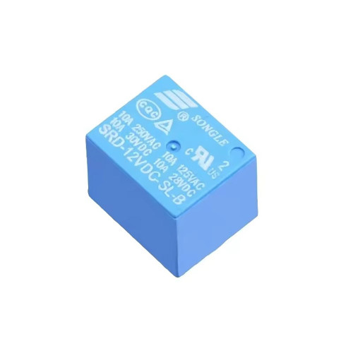 SRD 12V 15A SPST NC high power relay through hole 19.2x15.6mm PCB mount relay for safety and control applications
