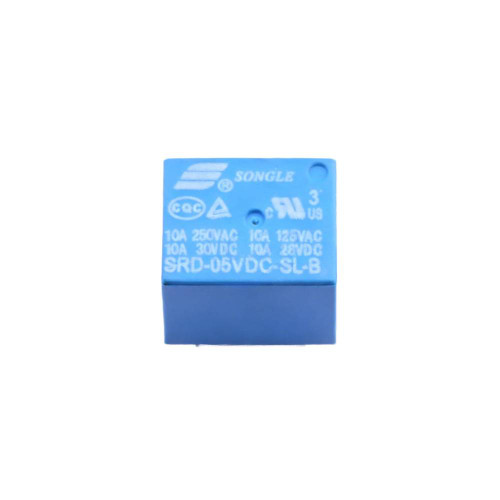 SRD 5V 15A SPST NC high power relay through hole 19.2x15.6mm PCB mount relay for fail-safe and control applications