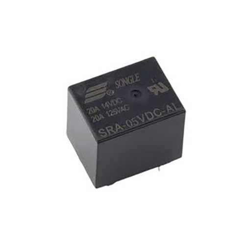 SRA 5V 10A high power relay through hole 12.4x16mm compact PCB mount relay for switching applications