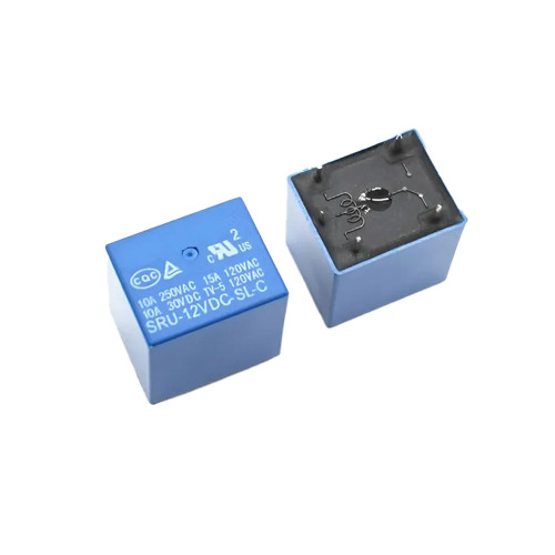 SRU 12V 15A SPDT high power relay through hole 20.5x16.8mm PCB mount relay for switching and control applications