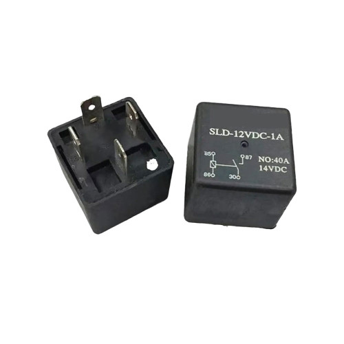 SLD 12V 40A SPST high power relay through hole 28x28mm heavy duty PCB mount relay for high current switching applications