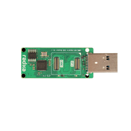 Radxa eMMC UFS reader module compact USB storage interface for SBC development and flashing applications
