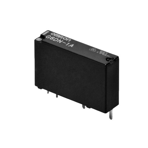 G6DN 12V 5A SPST normally open slim DIP relay 20x5.1mm PCB mount relay for industrial automation