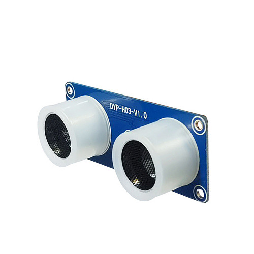 DYP-H03 commercial-grade ultrasonic range-finder module for human height and distance measurement, 3-250cm range, UART output, temperature compensation, IEC 61000-4-2 ESD protection