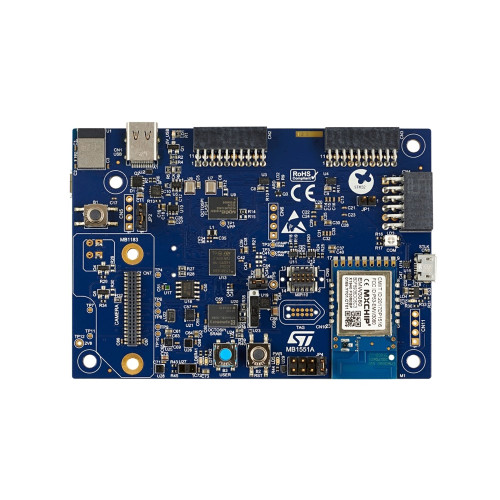 B-U585I-IOT02A STM32U5 ARM Cortex-M33 IoT evaluation board with TrustZone, Wi-Fi, Bluetooth LE, full MEMS sensor suite, ARDUINO Uno V3 expansion connectors, USB Type-C, and STLINK-V3E onboard debugger