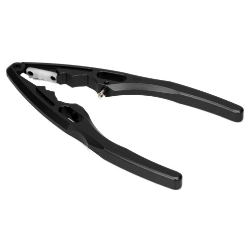 Black metal 6-in-1 shock-absorber pliers and rod ball clamp tool for RC crawler and RC car maintenance