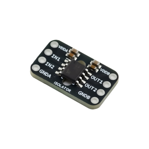 7Semi dual channel digital signal isolator breakout board with CA-IS3720CHS galvanic isolation IC for industrial communication