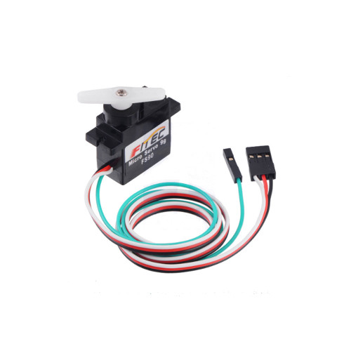 FEETECH FS90-FB 6V 1.5 kg.cm 180deg analog micro servo with plastic gears, PC case, core motor, and position-feedback wire