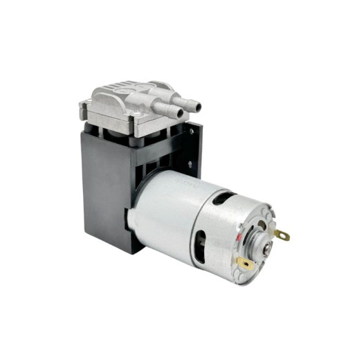 12 V compact piston air pump with aluminium pump head and up to 26 L/min airflow for portable compressors and pneumatic systems