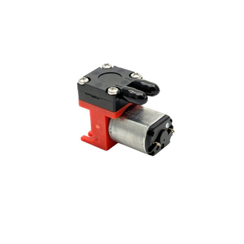 BD-05T02500 5 V micro diaphragm gas sampling pump with up to 500 mL/min airflow, 31 x 17 x 25 mm size and 16 g weight