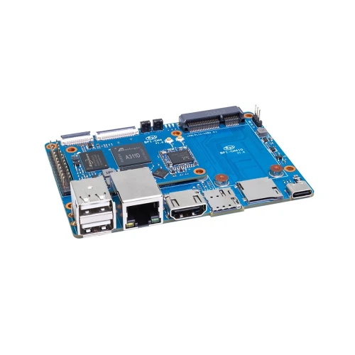 Banana Pi BPI-CM4 IO Board with MIPI CSI, MIPI DSI, HDMI, Mini PCIe, SIM slot, Gigabit Ethernet, USB Type-C OTG and 26-pin GPIO