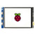 320x240 Resolution Resistive Touch Screen with 3 User Keys for Raspberry Pi, Supports Raspbian System