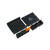 DIN rail mount bracket for Arduino UNO R3 and Leonardo development boards made from durable, fire-resistant PVC material