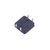 4 Pin SPST Straight Round Button PC Pin 12.0x12.0x7.0mm 300mA, 30V black round button actuator style