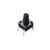 TS669CJ 4 Pin SPST Round Button Tactile Switch with Straight Mounting  6.0x6.0x9.0mm 12V 50mA