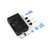 Armor Case With Dual Fans(2510) for Raspberry Pi 4 ,FIT0715, Dfrobot, Evelta