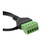 5-Pin Type-C Male to Solderless Terminal Power Cable, 30cm, 5V 2A, easy connection, stable power output, high transmission speed.
