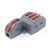 Quick Wire Connector Push-in Terminal Block FD-13 FD-13A FD-13T, 1 IN 3 OUT, compact splicing connector with spring levers for secure wiring, suitable for solid and stranded cables in residential, commercial, and industrial applications.