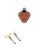 DT06-3S and DT04-3P Deutsch 3-Pin Waterproof Automotive Connector Pair for Electrical Wiring