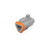 DT06-3S and DT04-3P Deutsch 3-Pin Waterproof Automotive Connector Pair for Electrical Wiring