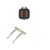 6 Pin Waterproof Rectangular Connector with Female Housing and Male Terminals – Sealed Automotive Wiring Connector