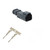 Sealed Deutsch 2-Pin Automotive Connectors DT06-2S-CE13 and DT04-2P-CE09