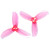 Gemfan D2.5 Ducted PC 3 Blade 1.5mm Pink Propeller – 4 Pairs for Whoop FPV Drones