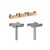 Twotrees Four-Edged 6mm Groove Cutter  with YG6 alloy cutting heads