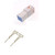 Eight-pin JWPF waterproof automotive connector, male and female, IPX7 rated