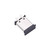 USB 3.1 Type-C 16-position H10.0 female through-hole connector for PCB mounting