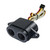 DYP Sensor A22 IP67 waterproof ultrasonic sensor with 2 cm to 300 cm range and 2 cm blind zone for robot obstacle avoidance