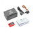 FMS Reflex V3 gyro stabiliser flight controller for RC fixed-wing planes, showing compact PCB with Bluetooth connectivity and servo connectors for 3-mode stabilised, optimised, and manual RC aircraft flight assistance