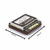 RUSHFPV GNSS Mini M10 compact GPS module with ceramic patch antenna and anti-fouling coating, u-blox M10 engine with triple-constellation 10Hz UBX and NMEA dual-protocol output, sealed circuit construction for small FPV carrier and racing drone flight controller integration