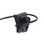 CCTV mini analog security camera 900TVL CMOS with 3.6mm fixed lens, BNC male to AV male connector, and included mounting stand, 42 x 42mm compact surveillance camera for DVR, TV, and monitor connection in PAL and NTSC systems