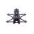 AlfaRC Fi-100 2-inch FPV racing drone frame for DJI O4 Air Unit and Caddx Nebula camera