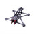 Fi-135 3-inch FPV racing drone frame kit with DJI O4 Air Unit support and 3K carbon fiber body