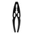Black metal 6-in-1 shock-absorber pliers and rod ball clamp tool for RC crawler and RC car maintenance