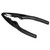 Black metal 6-in-1 shock-absorber pliers and rod ball clamp tool for RC crawler and RC car maintenance