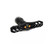 Black aluminium 17 mm wheel hex wrench with solid T-handle for 1:8 RC trucks, buggies, crawlers and off-road cars
