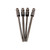 4-piece metal hexagonal wrench set with 1.5mm to 3mm sizes for RC and electronics maintenance