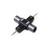 M5 one-way bearing propeller tool with integrated 1.5mm and 2mm hex screwdrivers for FPV racing drones