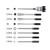 8-in-1 portable aluminum hex screwdriver repair tool kit for RC model maintenance and assembly